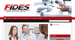 Desktop Screenshot of cabinet-fides.com